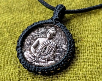 Very fine Buddha Coin Amulet, Pendant from Nepal