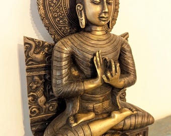 Shakyamuni Buddha Statue - Shrine from Nepal Tibet 4.5kg 29cm