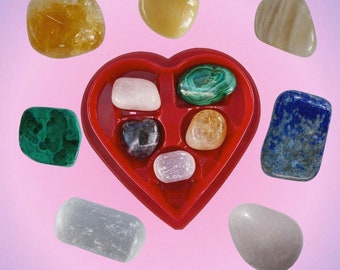 Crystal Heart Box Etsy