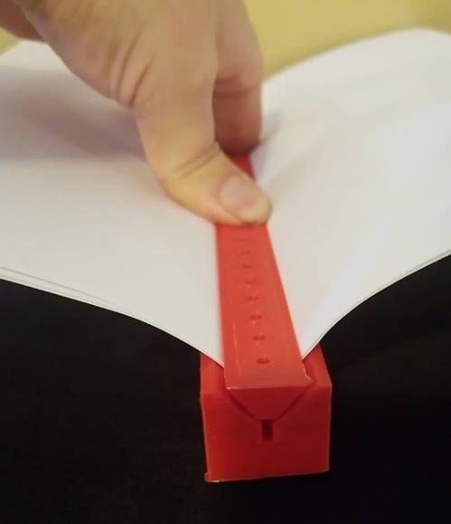 Bookbinding Punching Cradle Set, Includes Dual-Use Piercing