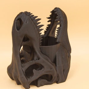 T-rex planter | T-rex pen holder | dinosaur planter | dinosaur decor | cactus planter | air planter | modern planter | desk planter | t rex