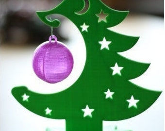 Christmas tree ornament display | Personalized christmas | babies first | our first | Secret santa gift | winter table decor | christmas