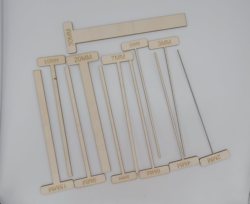 T Ruler Bookbinding Kit | Book Binding | Scrap Book Ruler | Collage Kit ...