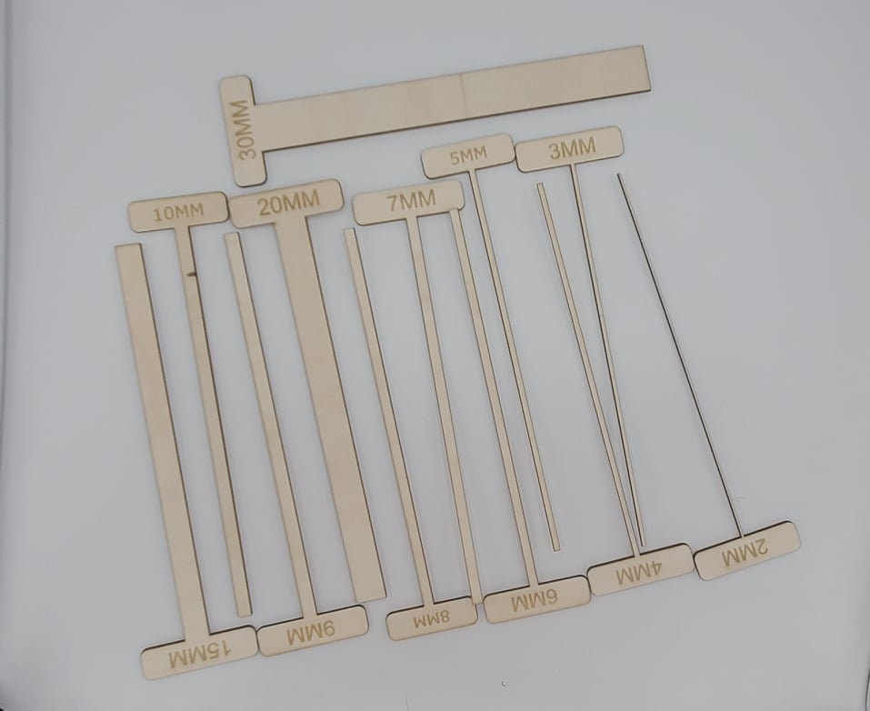 T Ruler Bookbinding Kit Book Binding Ruler Scrap Book Etsy