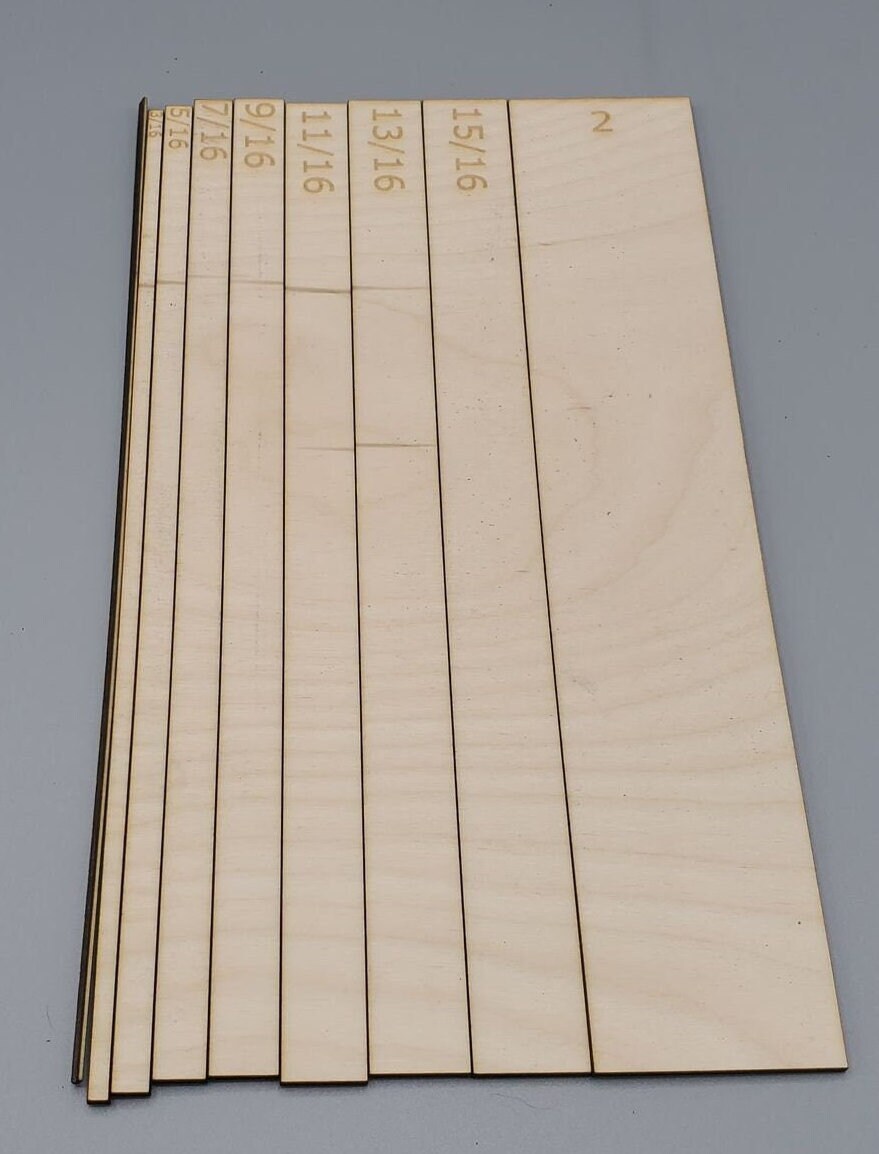 Advanced Ruler Bookbinding Kit Book Binding Ruler Scrap Etsy