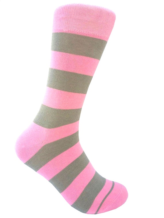 open lace back dress Pink Merino Wool Mid Calf Dress Socks
