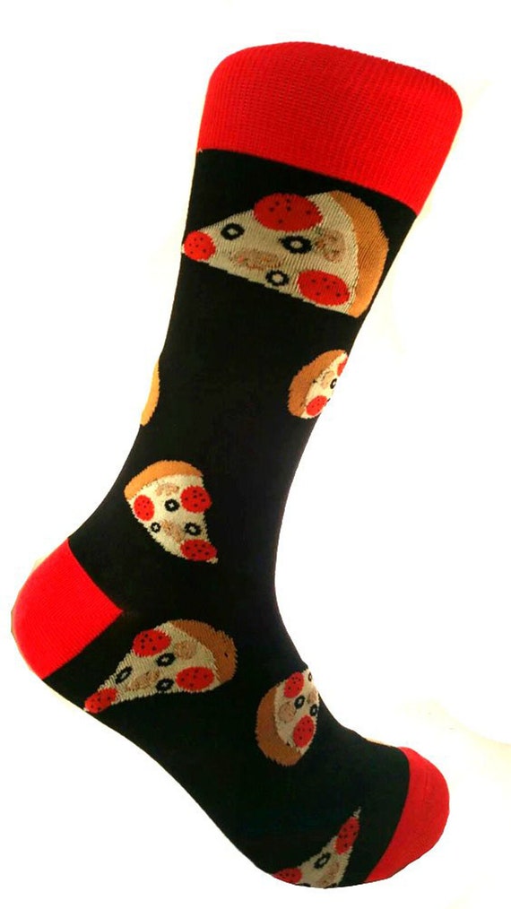 men's dress socks with designs Novelty Fancy Design Food Pattern Mid-calf Casual and or a creative touch Voluminous Skirt Vintage Emerald Green Thai Color:Porcelain Formal socks