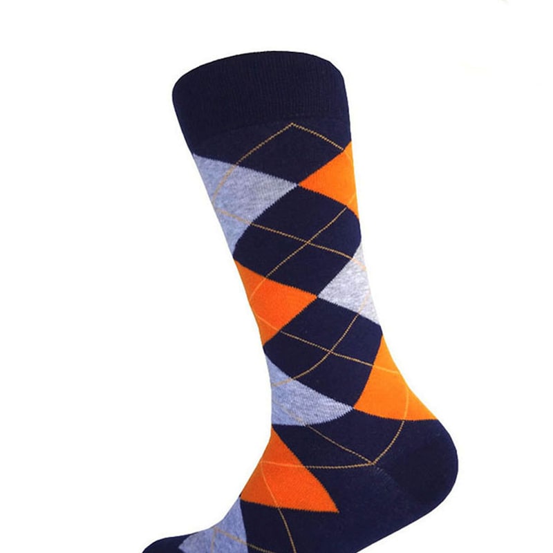 Gant Men Blue Argyle Socks main image 1