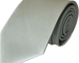 Triple M Plus Multi-purpose and Multi-occasions Solid Dust Sage Color Mid-calf Socks Regular Necktie In Length and Width and Set Package