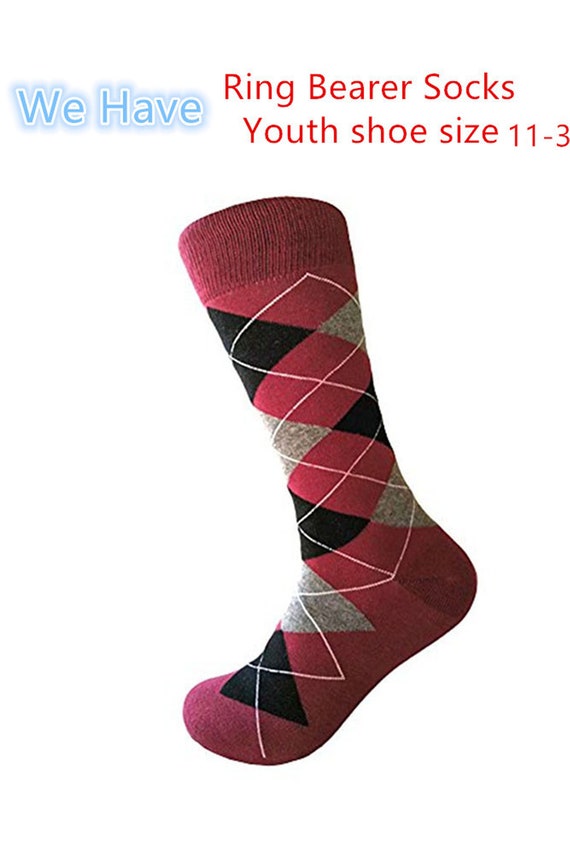 Triple M Plus Men's Burgundy(claret/sangria/wine/maroon) With Black and  Gray Color Argyle Dress Casual Mid-calf Socks in Various Package - Etsy  Norway