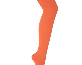 Plus size orange socks Clearance