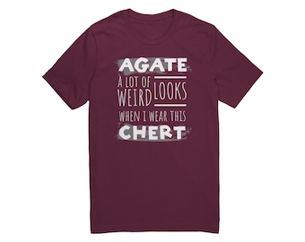 Agate Hunter T-shirt | Rock Lover | Rockhound Chert