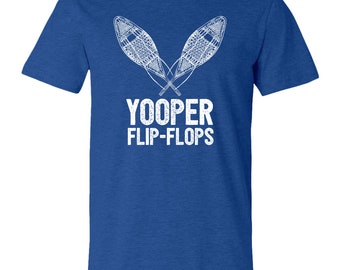 Yooper Flip Flops Shirt Unisex | Funny Upper Michigan T-shirt | Yooper Gift