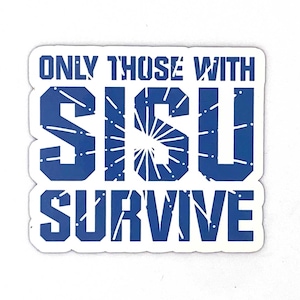 Sisu Sticker, Finnish Sisu Gift, Gifts for Finns and Yoopers