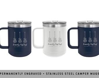 NASHVILLE BACHELORETTE MUG | Nashville Bachelorette Favors | Bridal Party Mugs | Bridesmaid Proposals | Music City Mug | Guitar Notes Mug