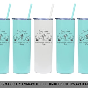 BEACH BACHELORETTE TUMBLERS | Beach Bachelorette Favors | Sun, Sand, Drink in my Hand Cups | Pool Party Bachelorette | Summer Bachelorette