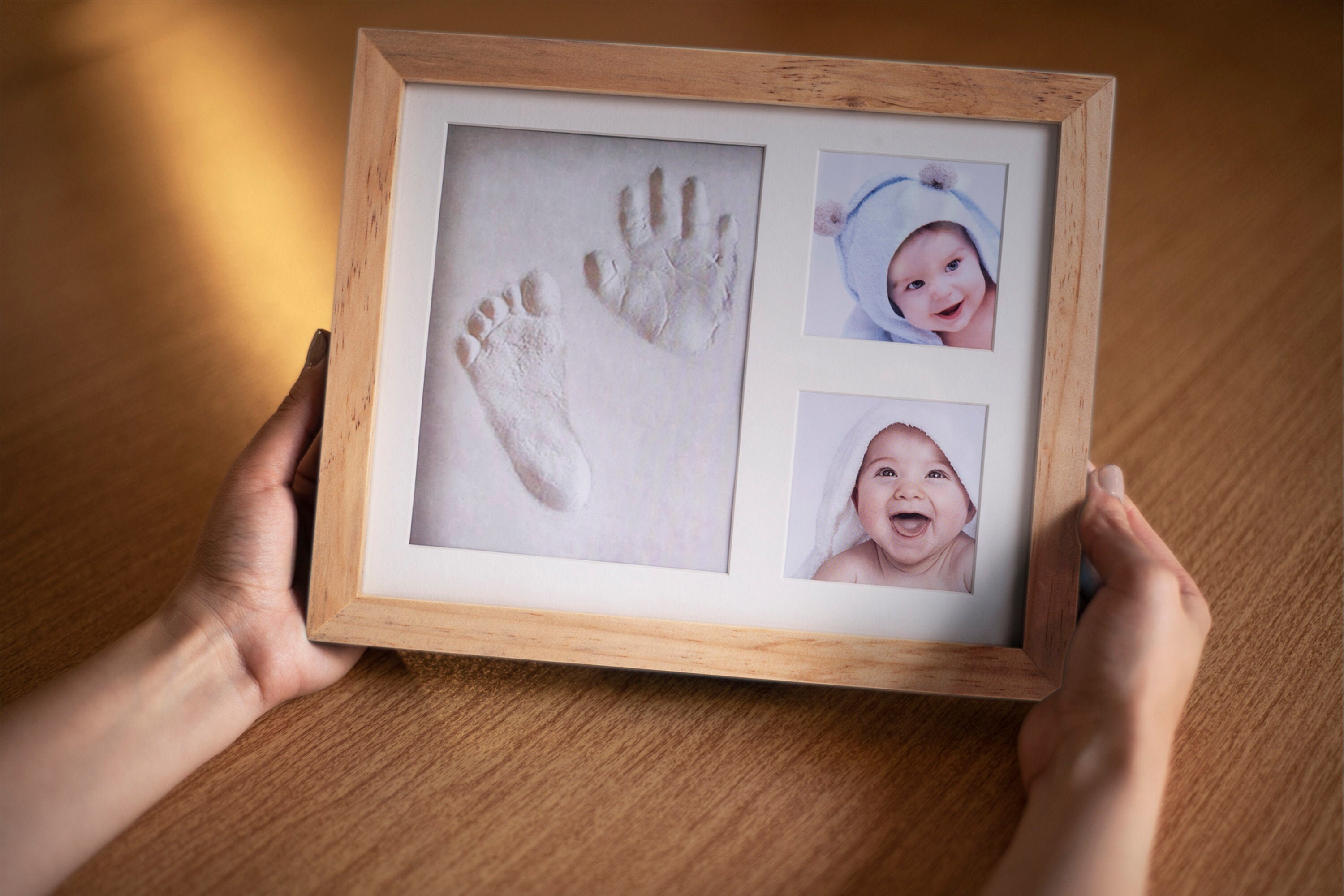 Baby Handprint & Footprint Photo Frame KitPremium Casting Etsy