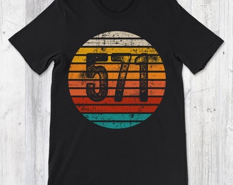 571 Area Code - Etsy