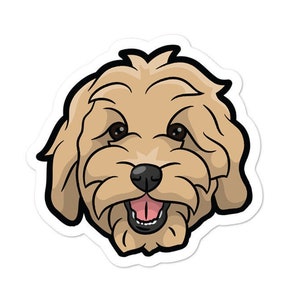 Goldendoodle Decal , Goldendoodle Sticker , Golden Doodle , Doodle Mom , Doodle Decal , Goldendoodle Mom , Goldendoodle Gift , Doodle Gift