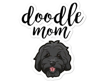 Doodle Mom Sticker: Goldendoodle, Bernedoodle, Labradoodle Decal