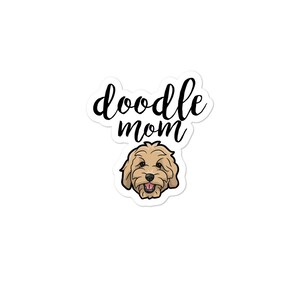 Goldendoodle Mom Sticker, Vinyl Decal (Indoor & Outdoor Use) bild 2