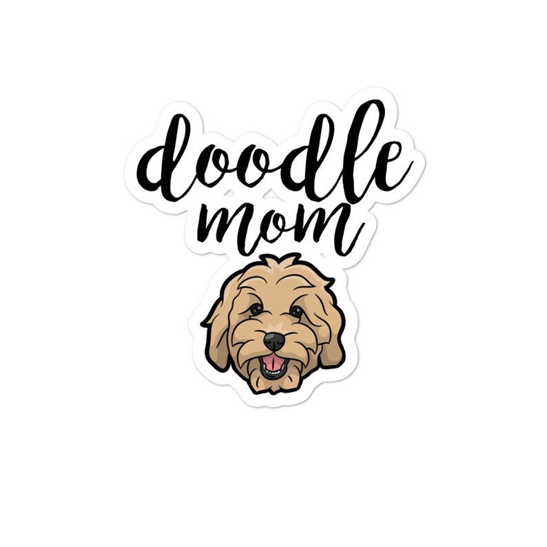 Goldendoodle Mom Sticker, Vinyl Decal (Indoor & Outdoor Use) bild 3
