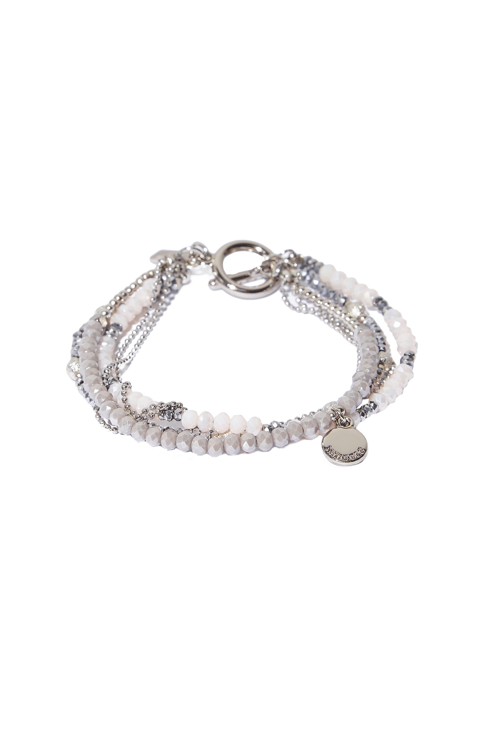 Gray Crystal Bracelet Beaded Bracelet Rhinestone Crystals and Etsy UK