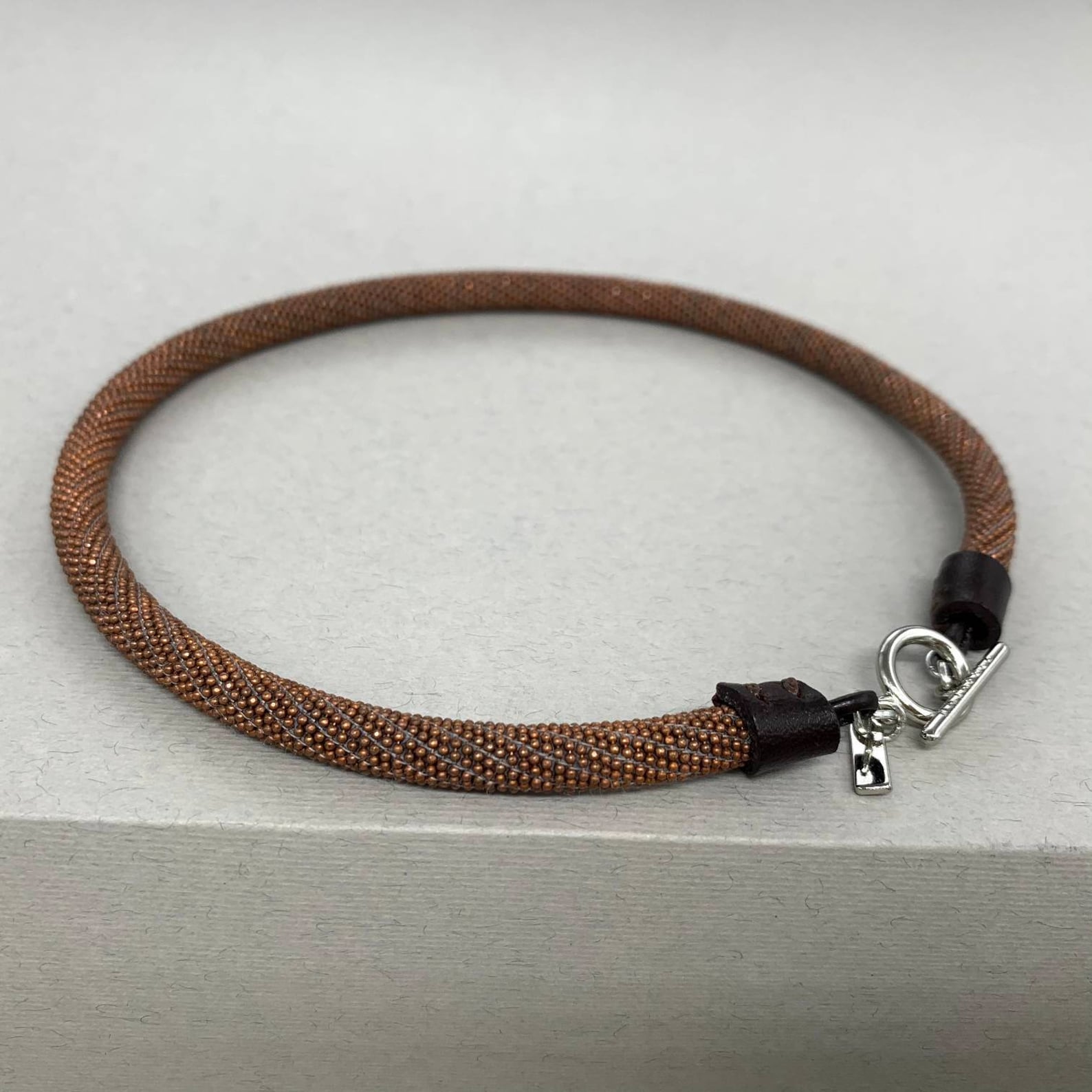 Bronze Color Necklace for Woman. Etsy