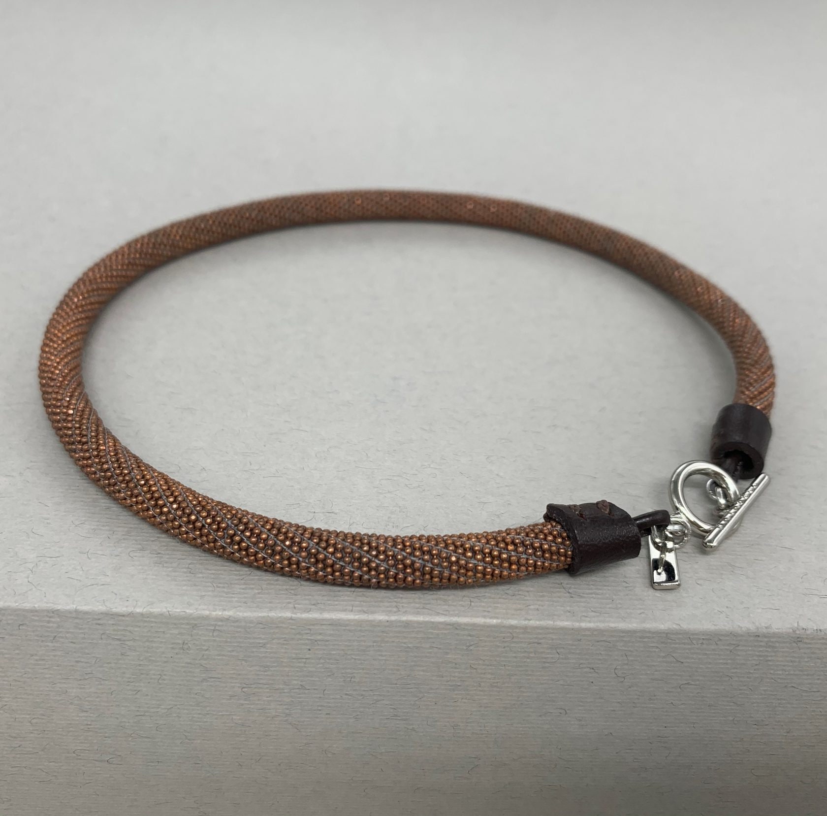 Bronze Color Necklace for Woman. Etsy UK