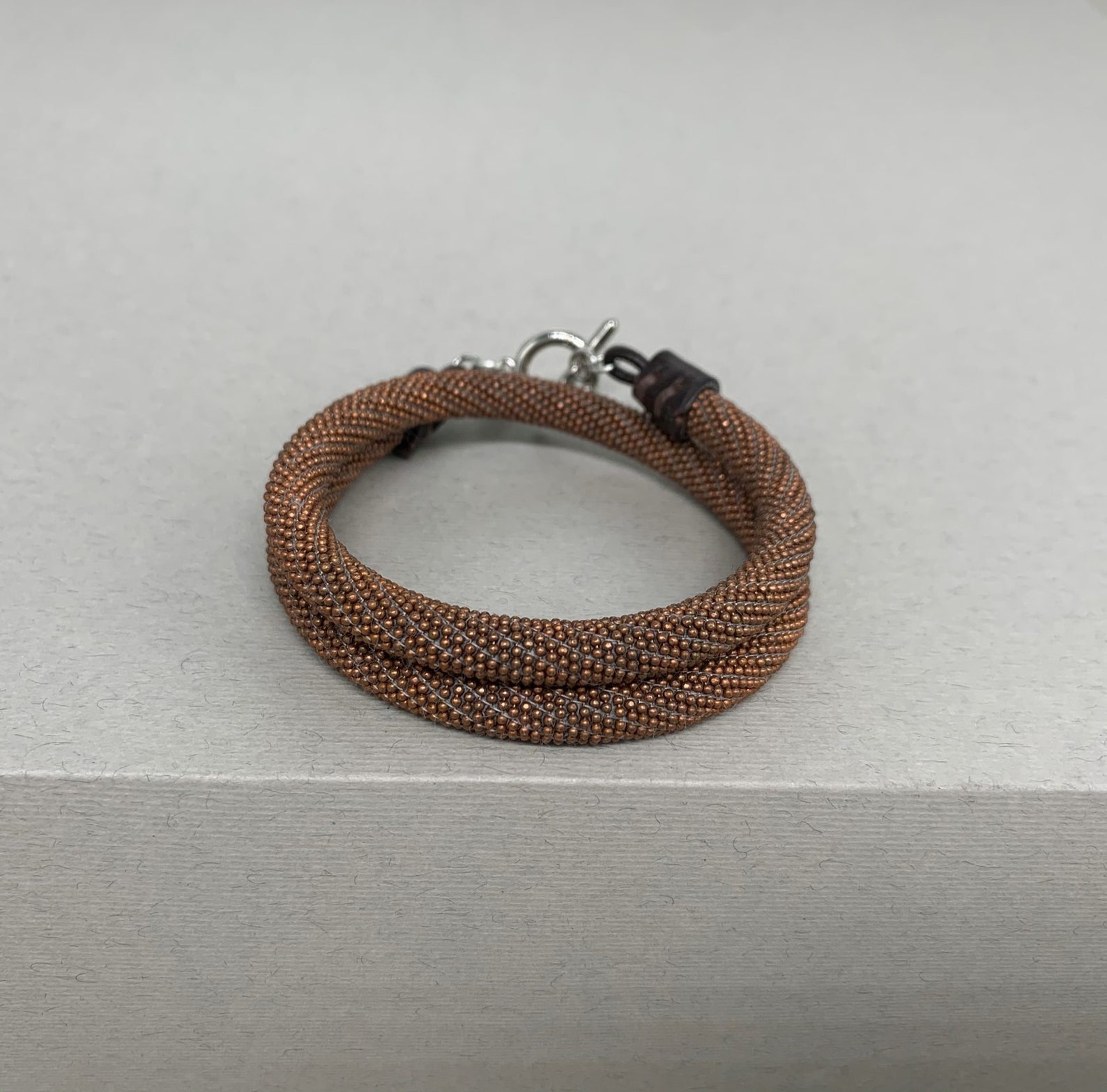 Bronze Color Necklace for Woman. Etsy