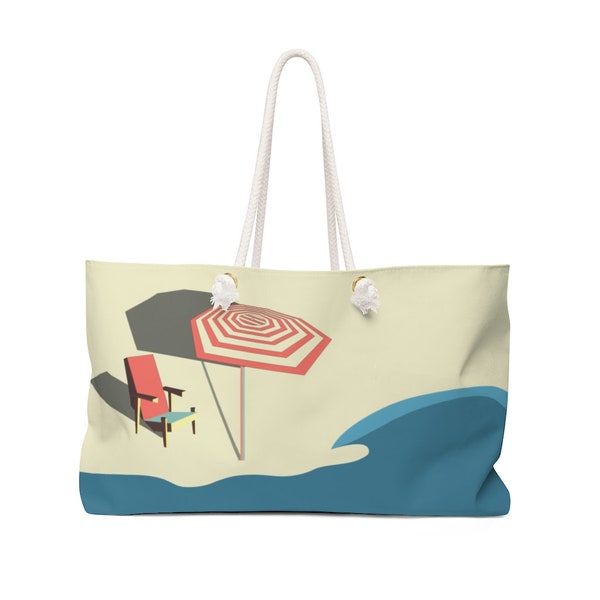 The "Umbrella" Beach Bag, weekender beach bag.
