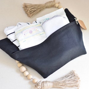 Ergobaby bolsa bolsa bolso de bolsillo para 360 omni portador pañal esencial de onix negro