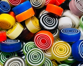 30 Millefiori Glass Cabochons