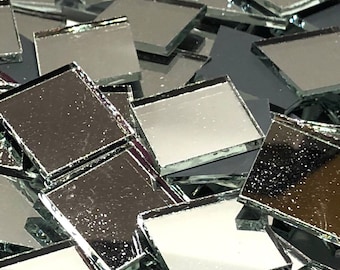 1" Mirror Glass Mosaic Tiles
