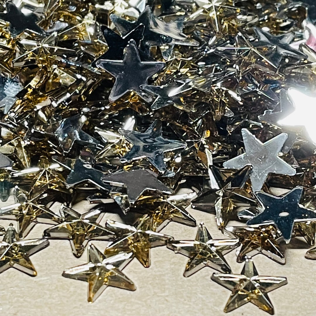 Star Rinstones 100 Star Rhinestones - Etsy
