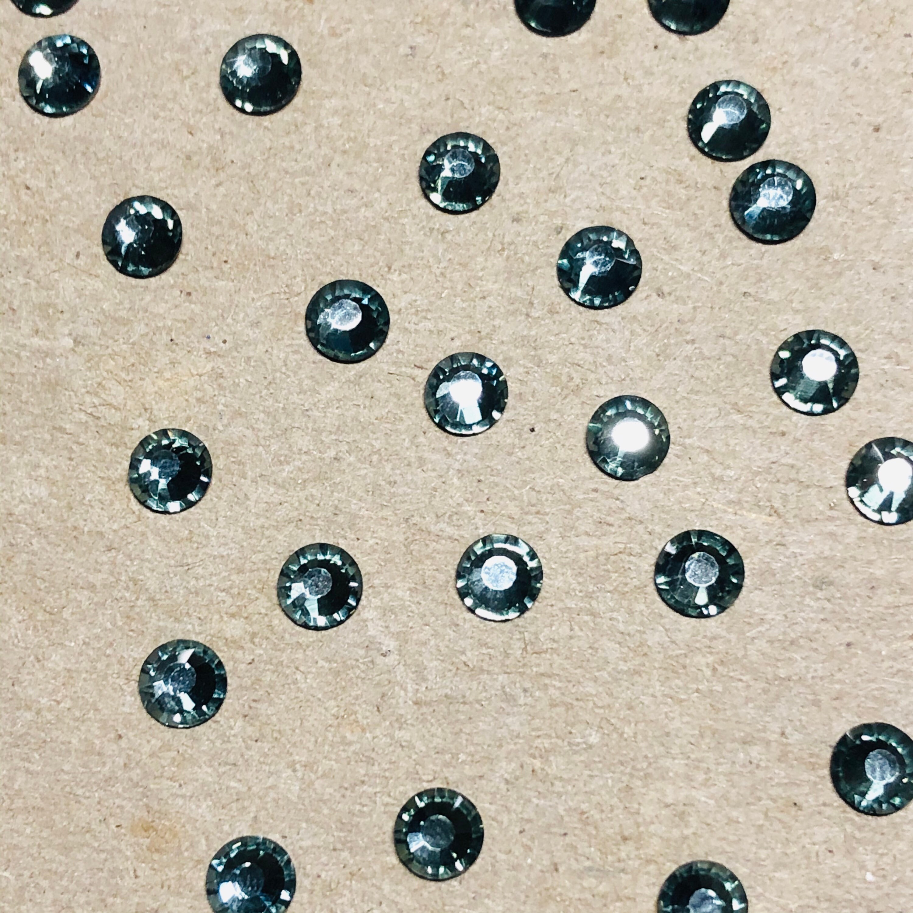 100 Glass Rhinestones Etsy