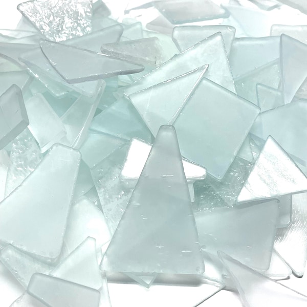 Clear Glass Tiles Etsy