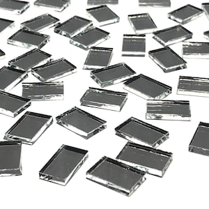 Mirror Glass Mosaic Tile Border Pieces