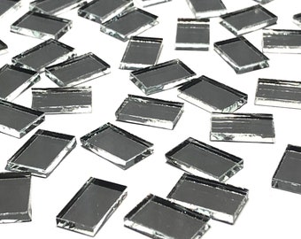 Mirror Glass Mosaic Tile Border Pieces