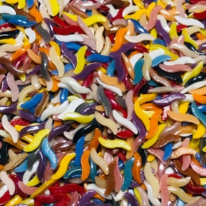 150 kleine porseleinen glazen twist cabochons