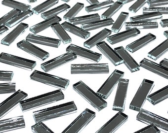 Mirror Glass Mosaic Tile Border Pieces