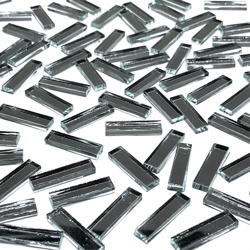 500 Pcs Mirror Glass Mosaic Tiles For DIY Crafts And Togo