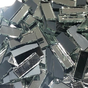 Mirror Glass Mosaic Tile Border Pieces
