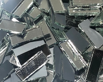 Mirror Glass Mosaic Tile Border Pieces