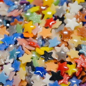 150 porseleinen glazen ster cabochons