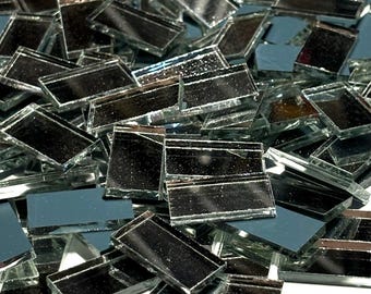 Mirror Glass Mosaic Tile Border Pieces