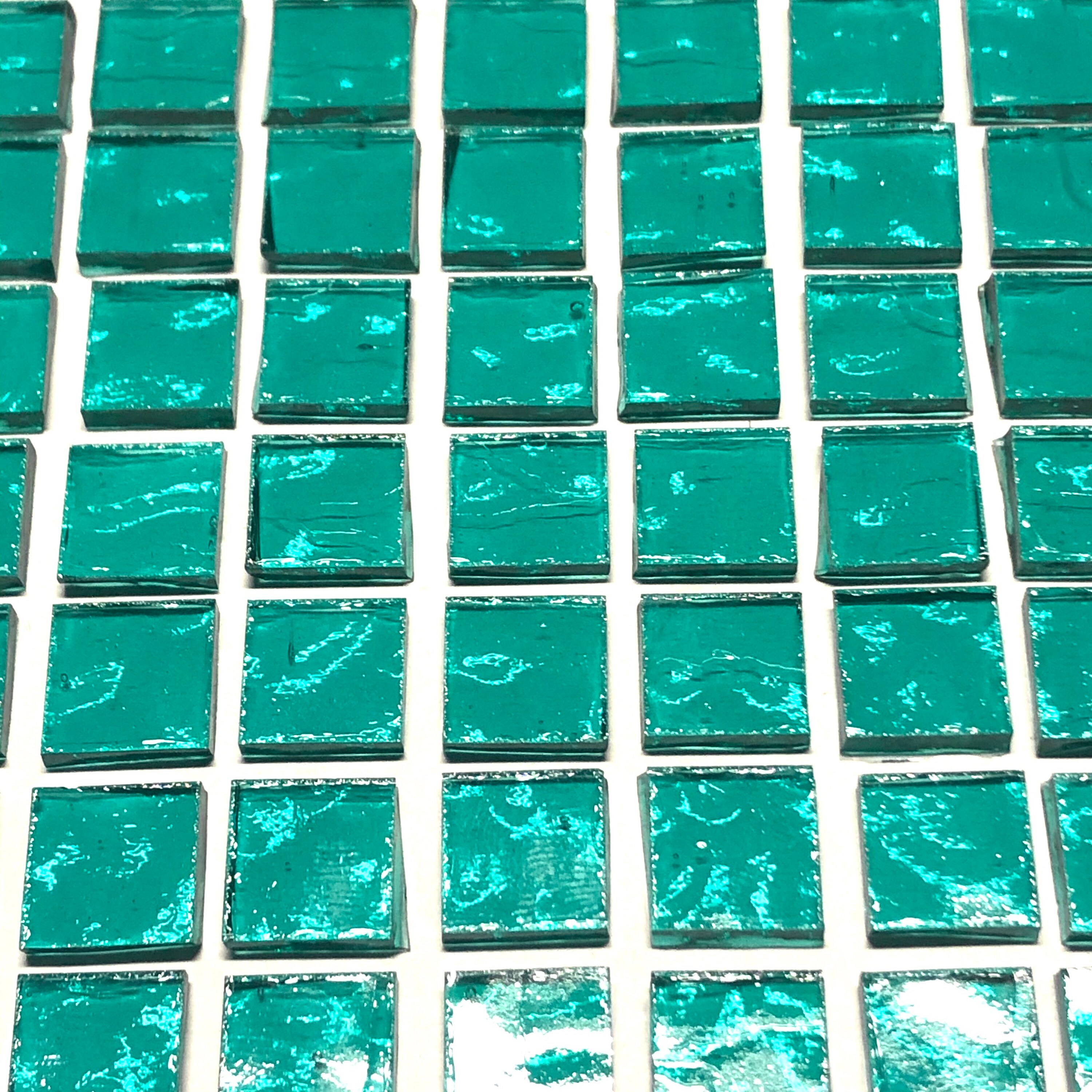 1/2 Green Stained Glass Mosaic Tiles Etsy