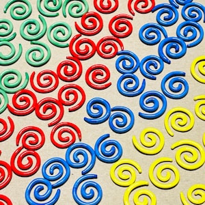 Twists! Cabochon in vetro lavorato a lume Millefiori