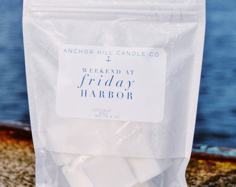 Wax Melts | Natural Coconut Wax | PNW Gift | Scented Wax Melts |  Friday Harbor Gift