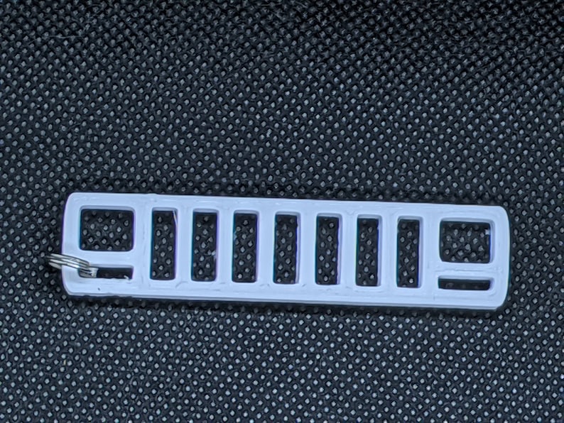 3D Printed Jeep Cherokee XJ Grille Keychain Etsy